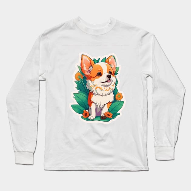 dog love Long Sleeve T-Shirt by Khang_Vu